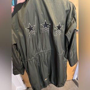 Mint Velvet- embroidered stars anorak